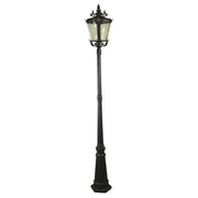 Albany Medium Outdoor Standard Garden Post Light, Antique Bronze