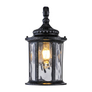 Argyle Outdoor Wall Light, Antique Black