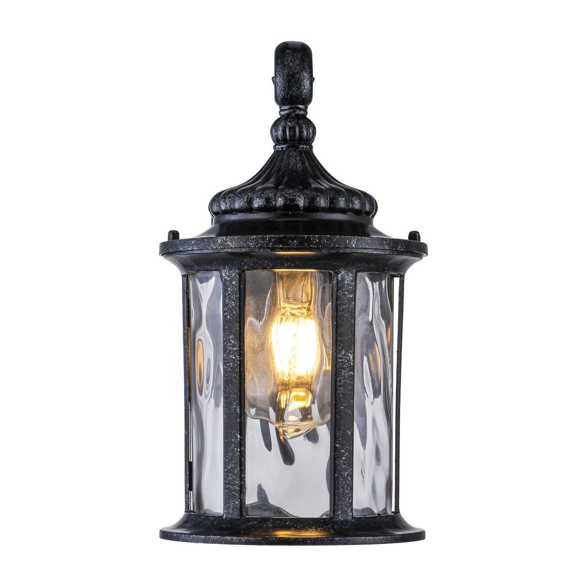 Argyle Outdoor Wall Light, Antique Black