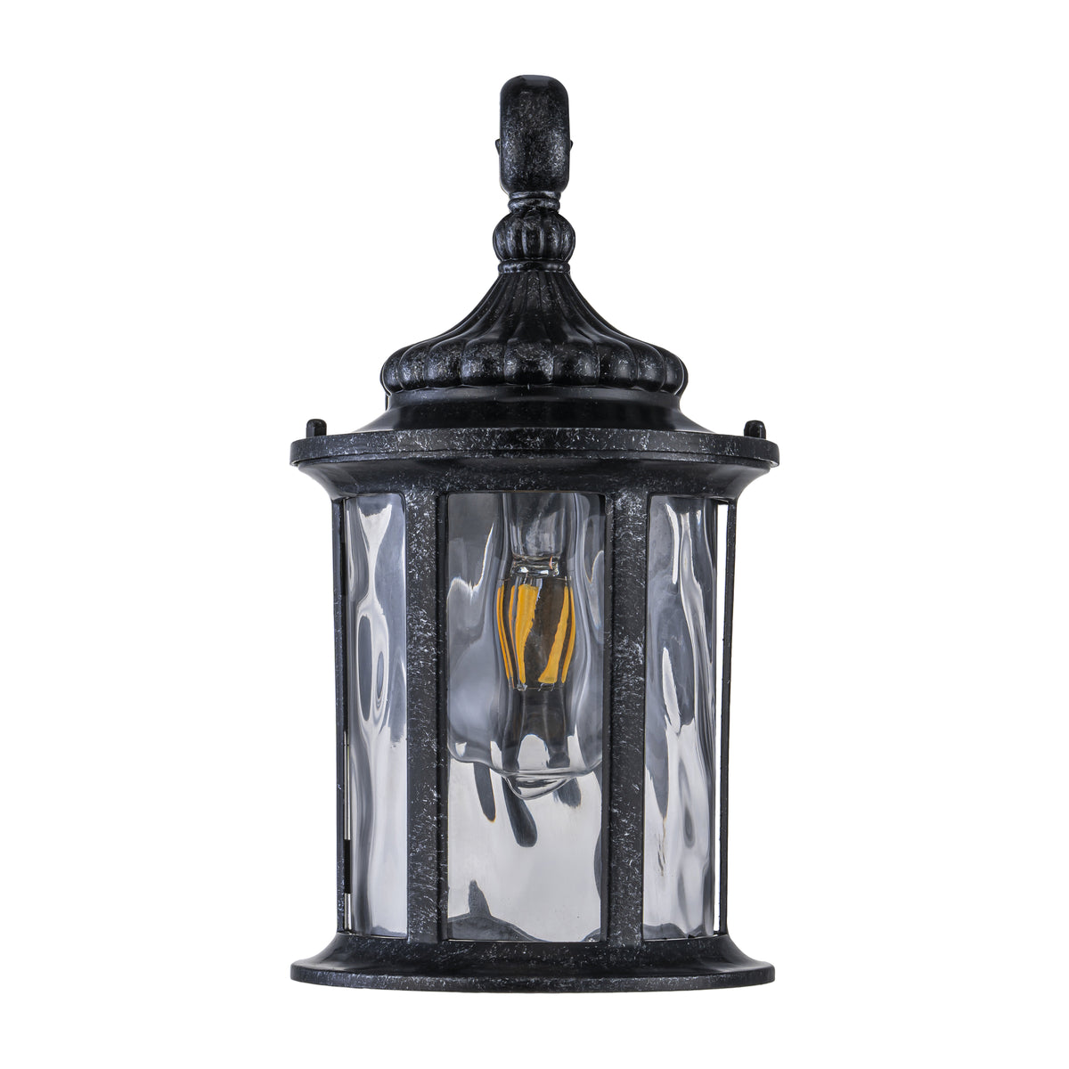 Argyle Outdoor Wall Light, Antique Black