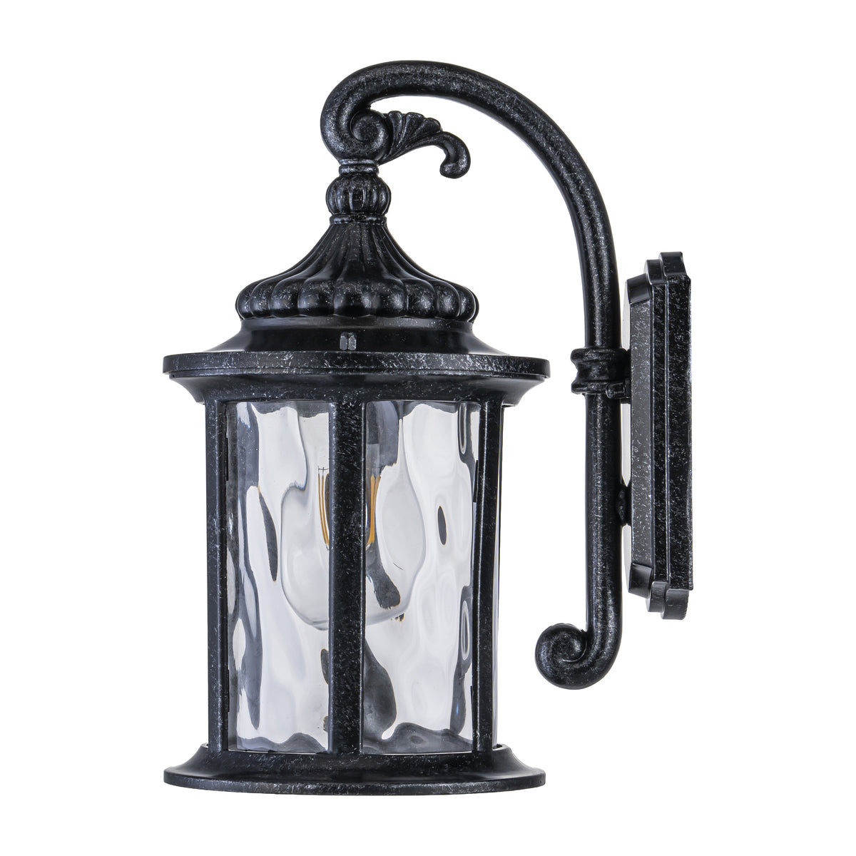 Argyle Outdoor Wall Light, Antique Black