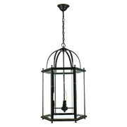 Country Large 4 Light Lantern, Bronze