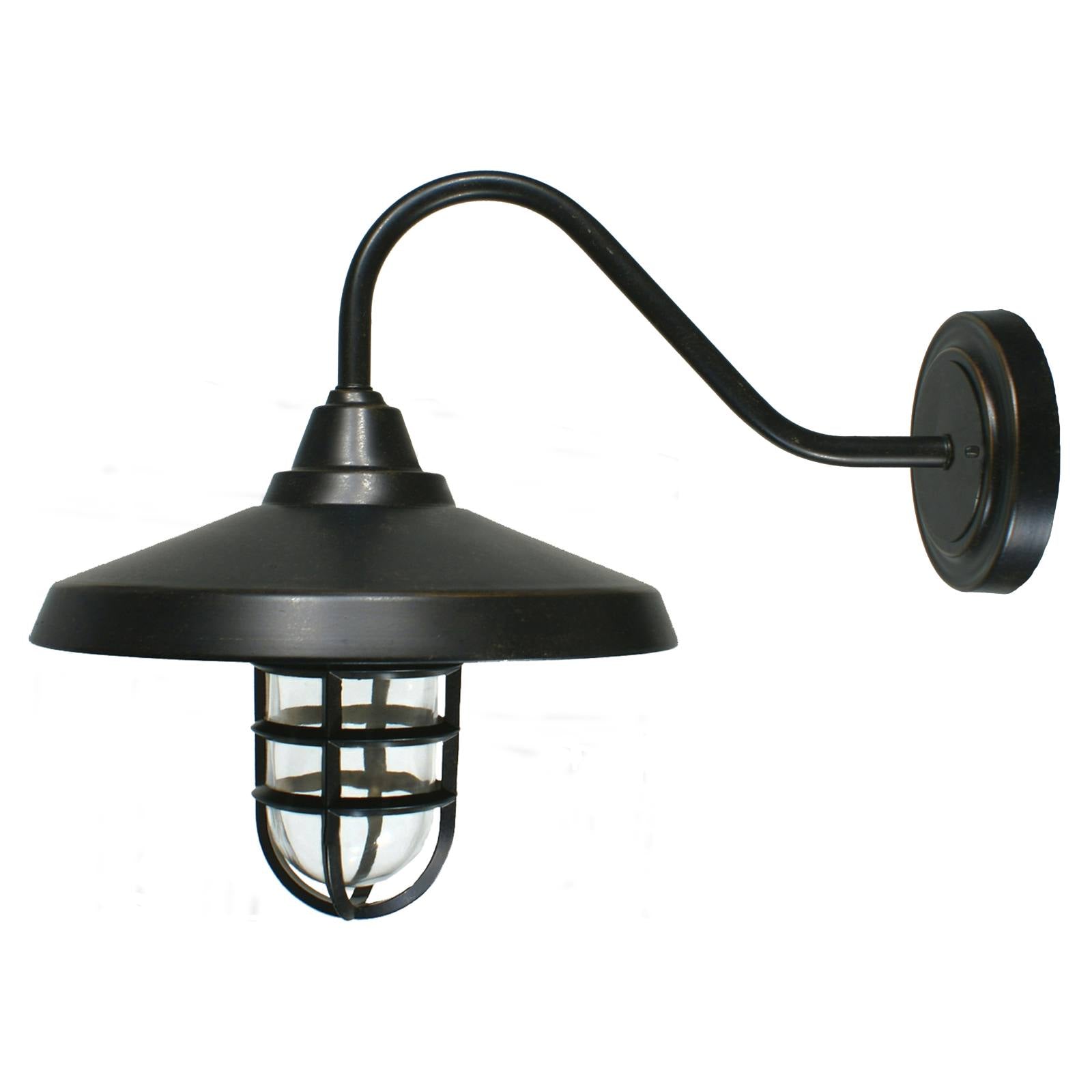 Deckhouse Outdoor Wall Light, Antique Bronze