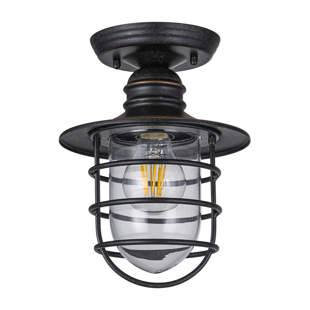 Dockyard Outdoor Under Eave, Antique Bronze