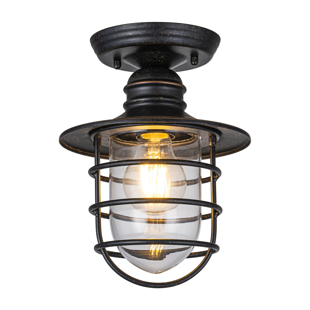 Dockyard Outdoor Under Eave, Antique Bronze