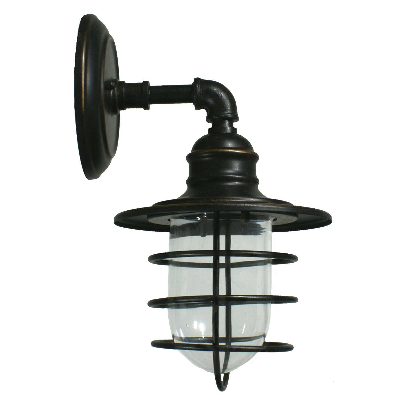 Dockyard Outdoor Wall Light, Antique Bronze