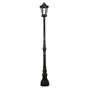 Tilburn Large Domain Outdoor Garden Post Light, Antique Bronze