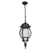 Flinders Large Interior Chain Pendant Light, Antique Black