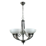 Houston 5 Light Pendant, Chrome