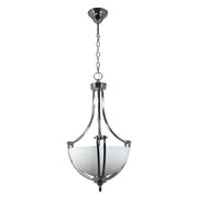 Houston 2 Light Single Pendant, Chrome