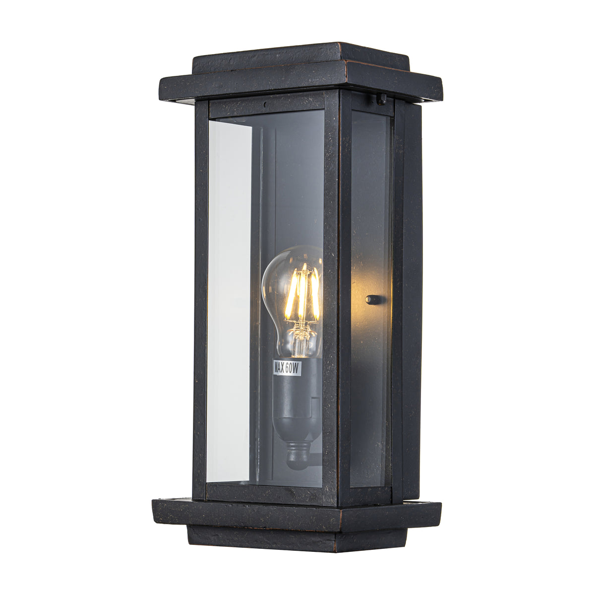 Loft Outdoor Wall Sconce, Antique Bronze