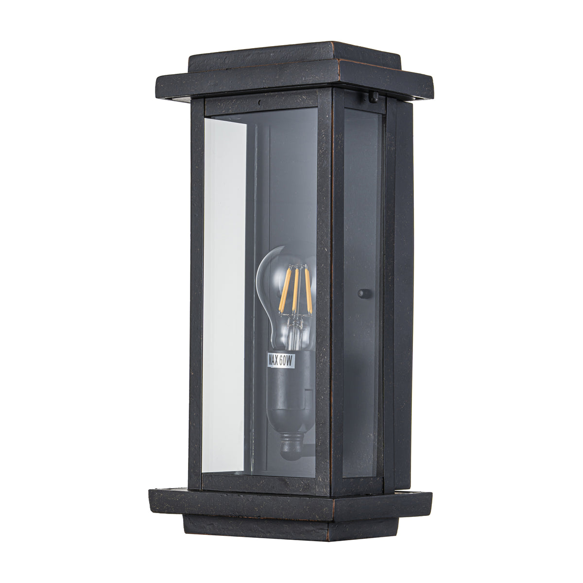 Loft Outdoor Wall Sconce, Antique Bronze
