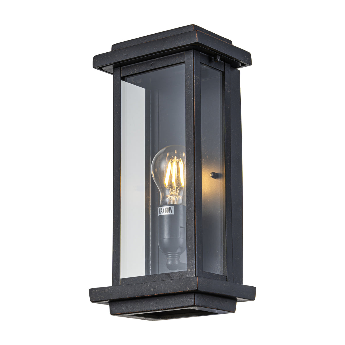 Loft Outdoor Wall Sconce, Antique Bronze