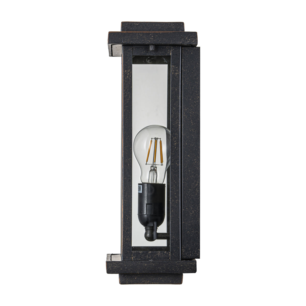 Loft Outdoor Wall Sconce, Antique Bronze