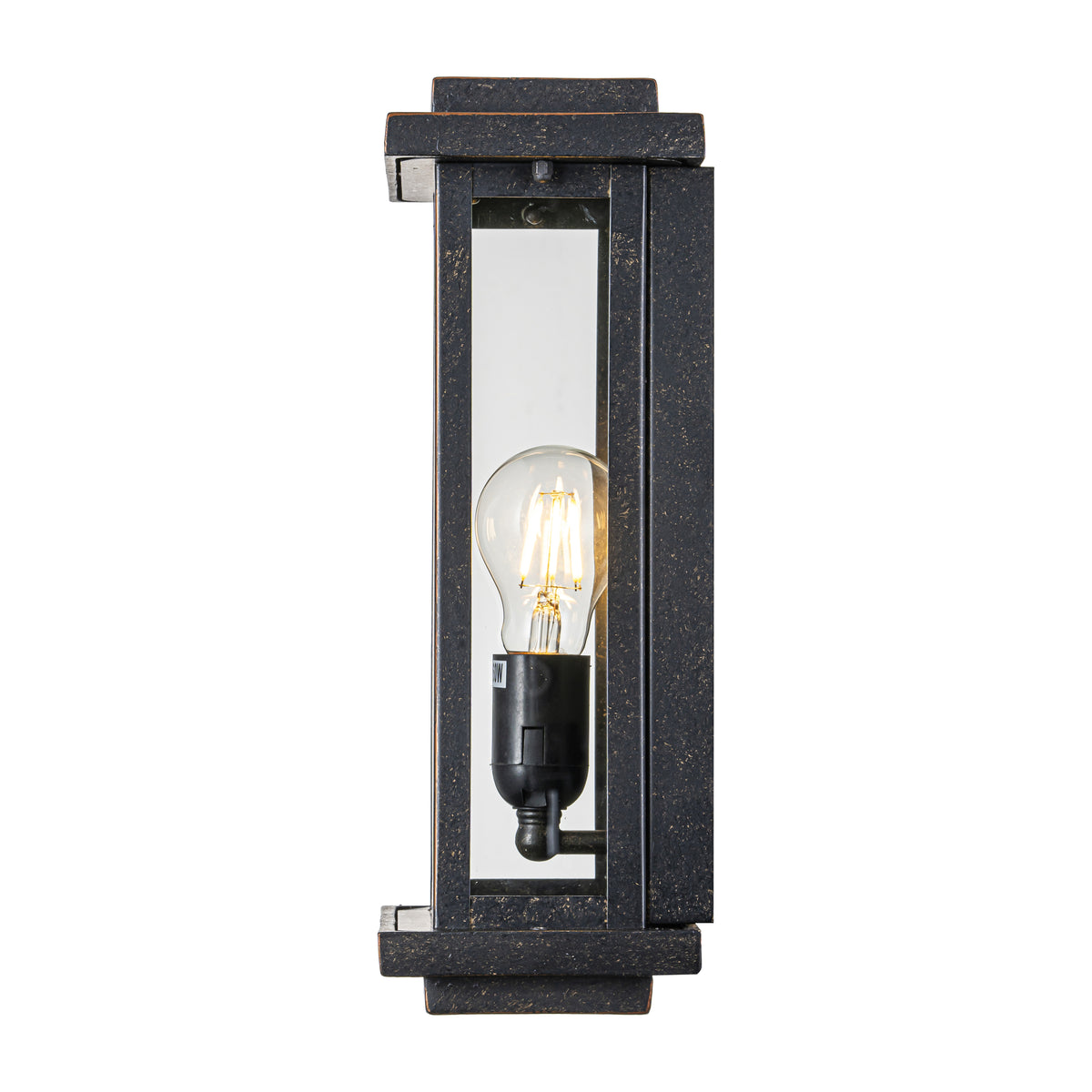 Loft Outdoor Wall Sconce, Antique Bronze