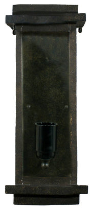 Loft Outdoor Wall Sconce, Antique Bronze
