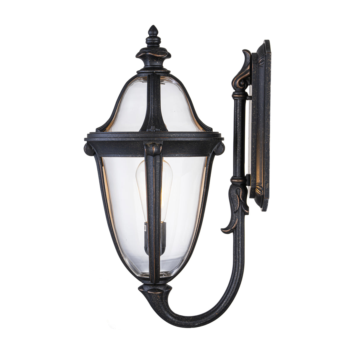 Mayfair Outdoor Wall Light, Antique Bronze