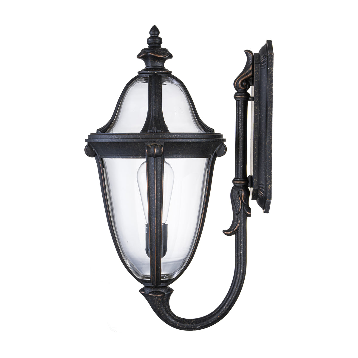 Mayfair Outdoor Wall Light, Antique Bronze