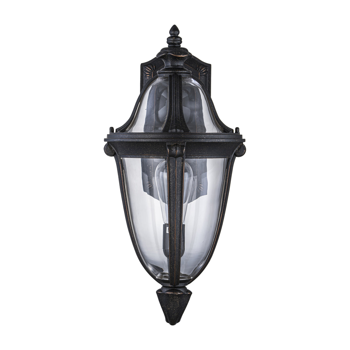 Mayfair Outdoor Wall Light, Antique Bronze