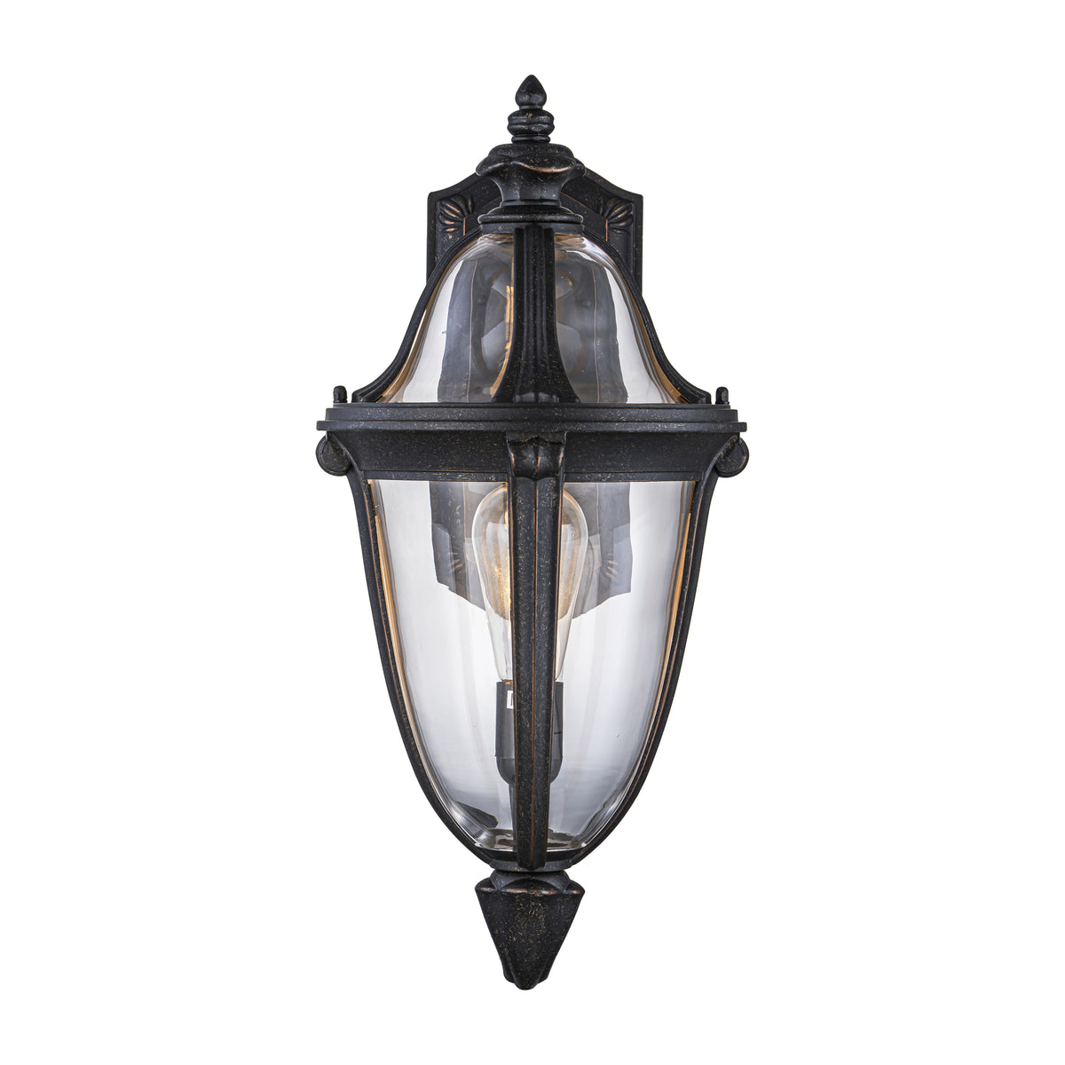 Mayfair Outdoor Wall Light, Antique Bronze