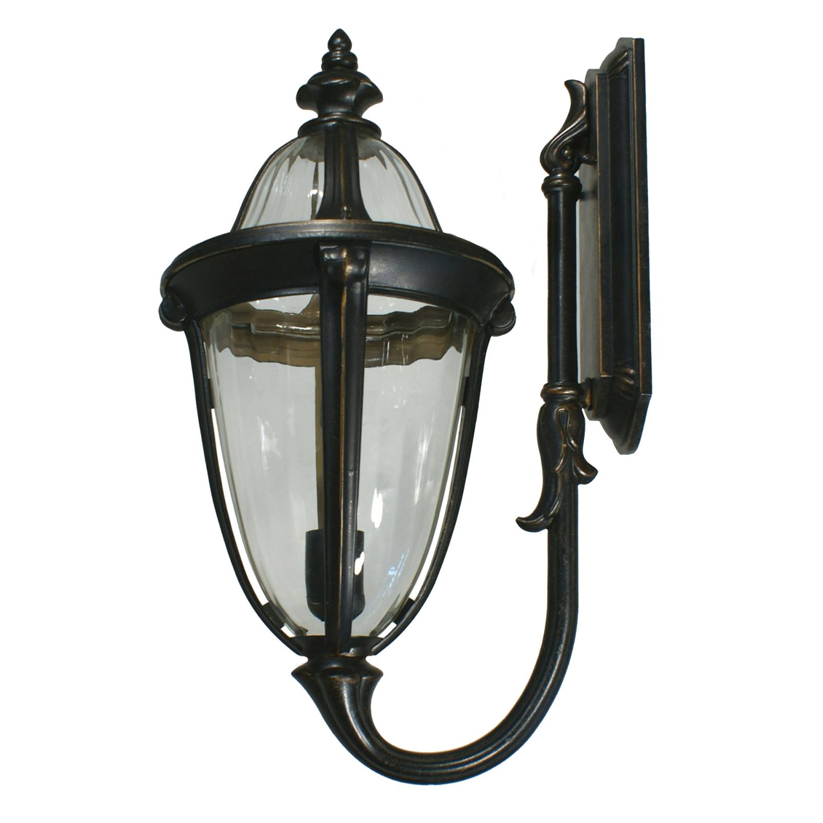 Mayfair Outdoor Wall Light, Antique Bronze