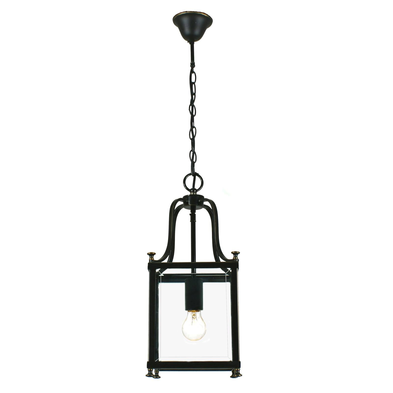 Michigan Small 1 Light Lantern, Bronze