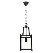 Michigan Small 1 Light Lantern, Bronze