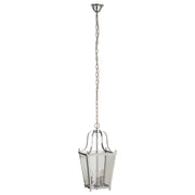 Montana Small 3 Light Lantern, Chrome