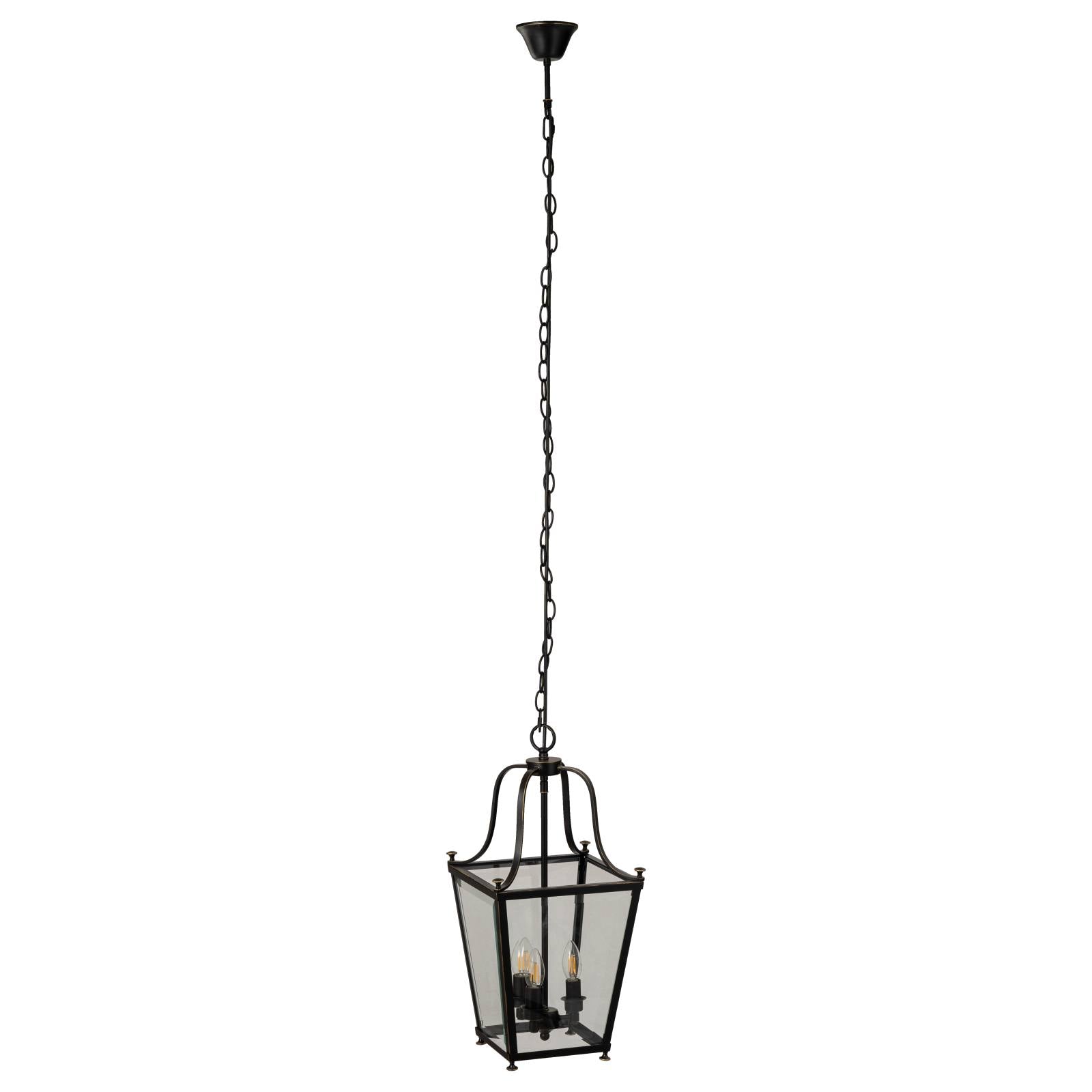 Montana Small 3 Light Lantern, Bronze