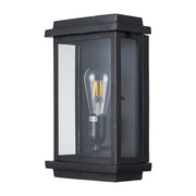 Montrose Small Outdoor Wall Sconce, Antique Bronze