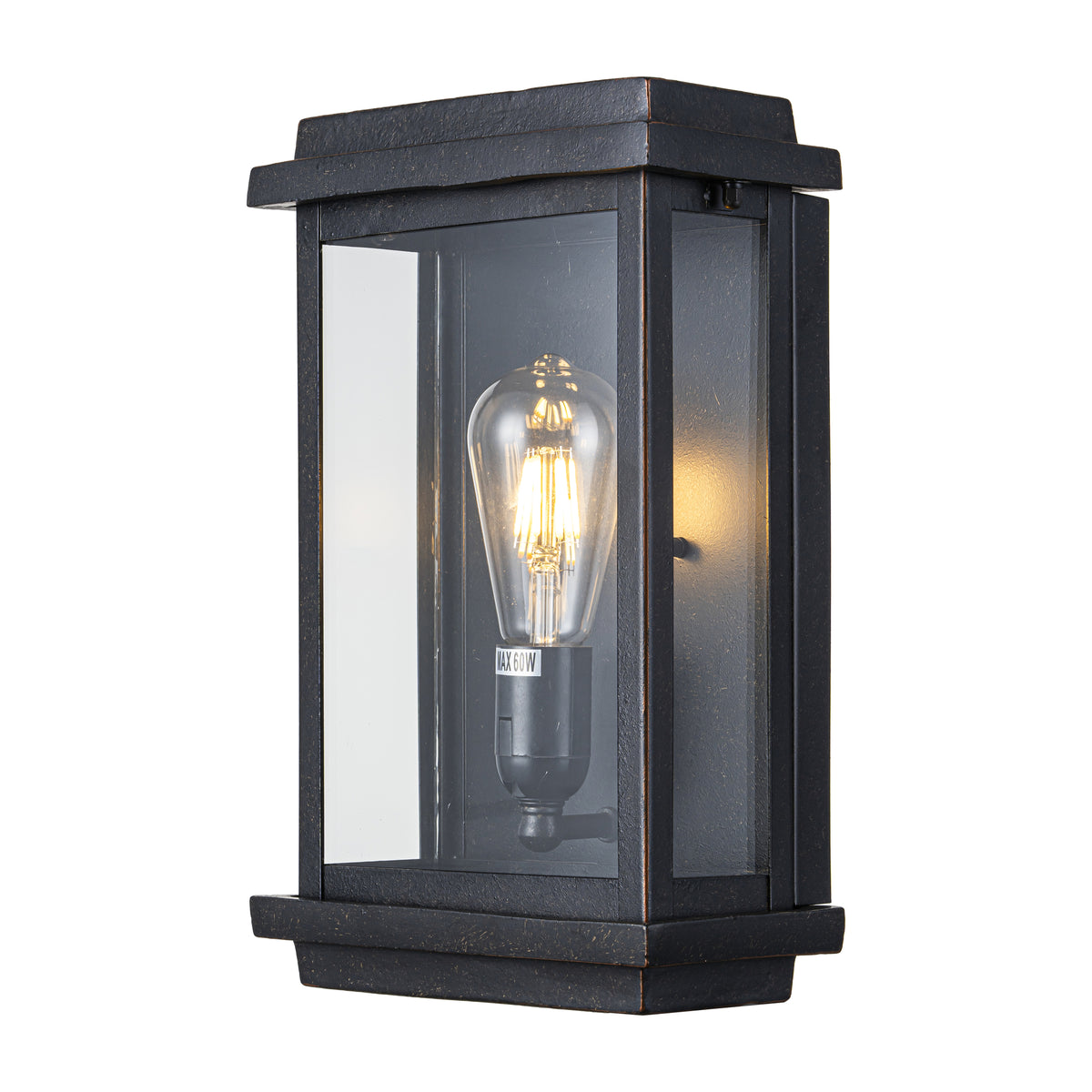 Montrose Small Outdoor Wall Sconce, Antique Bronze