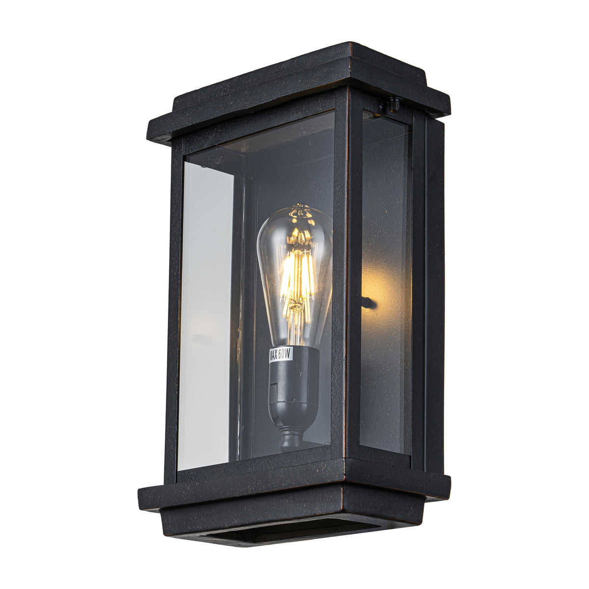 Montrose Small Outdoor Wall Sconce, Antique Bronze