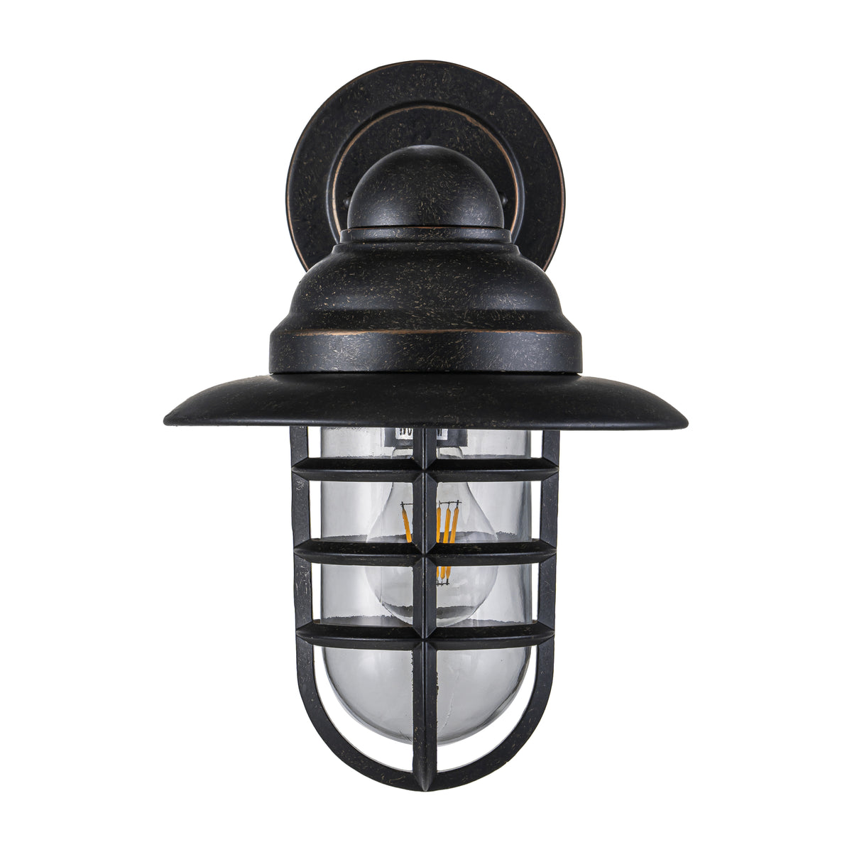 Pier Outdoor Wall Light, Antique Bronze