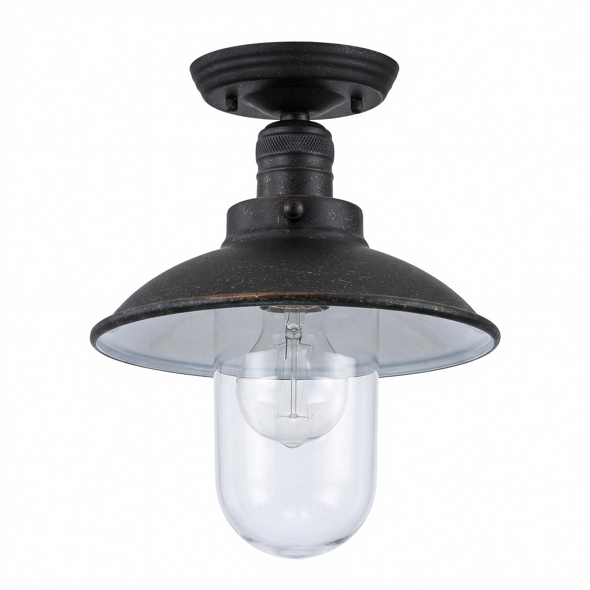 Port Outdoor Under Eave, Antique Bronze