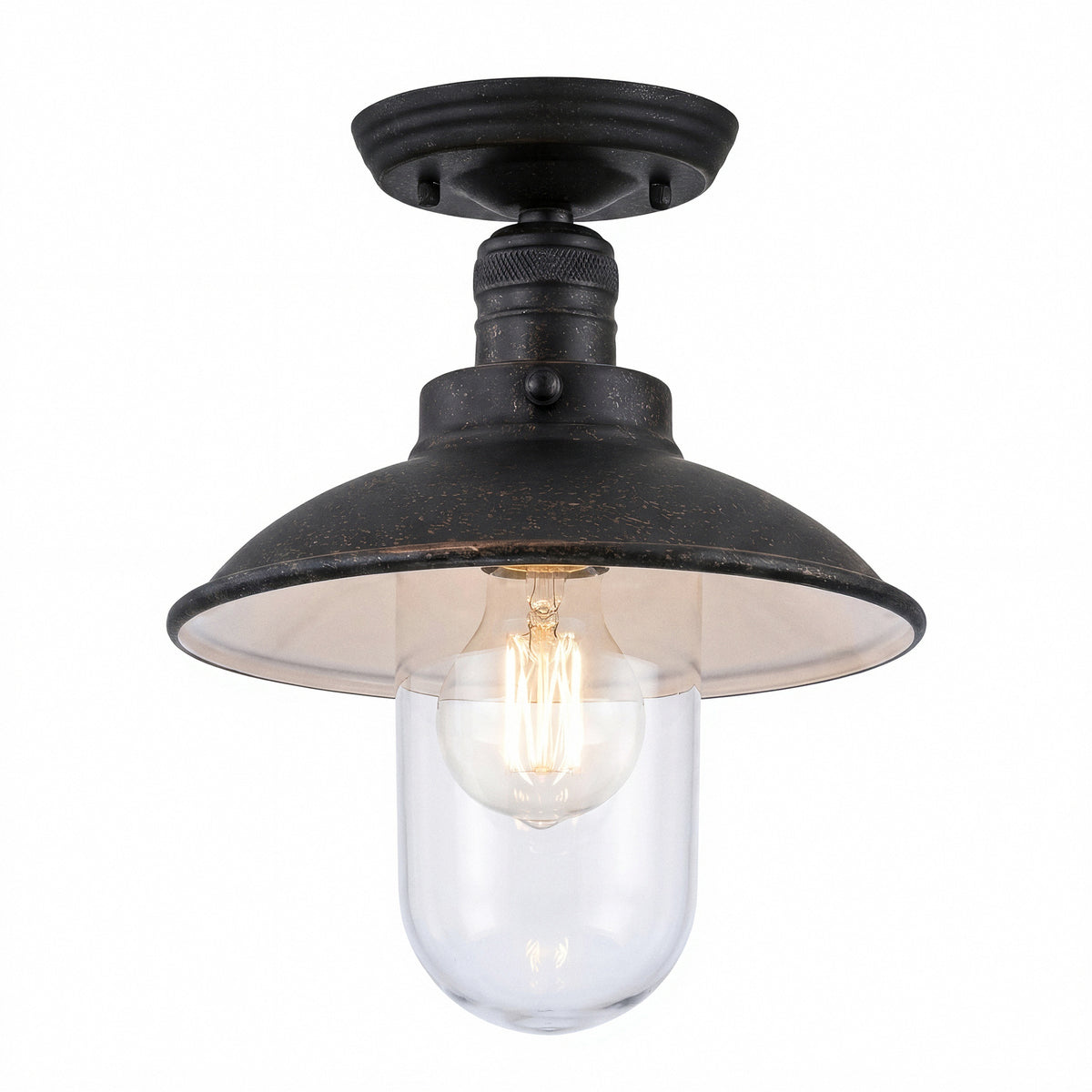 Port Outdoor Under Eave, Antique Bronze