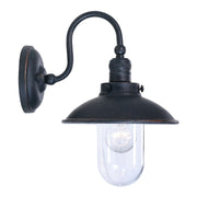 Port Outdoor Wall Light, Antique Bronze