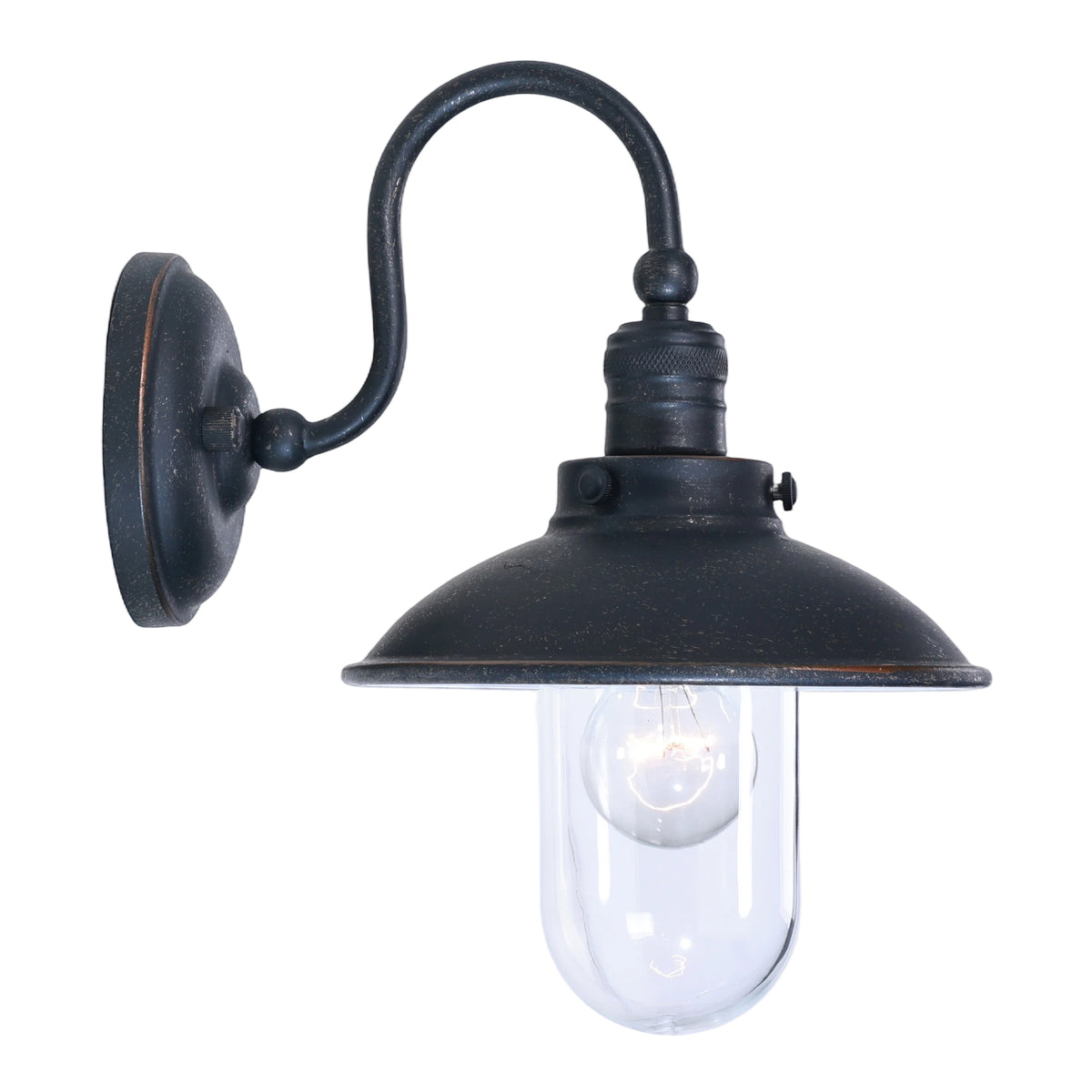 Port Outdoor Wall Light, Antique Bronze