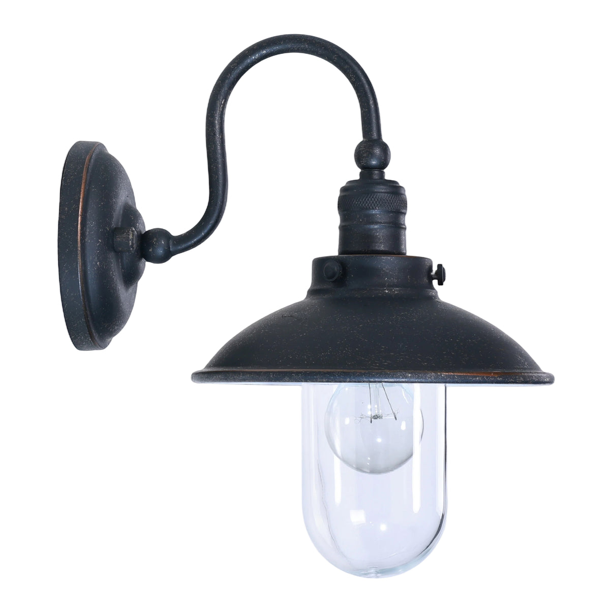Port Outdoor Wall Light, Antique Bronze