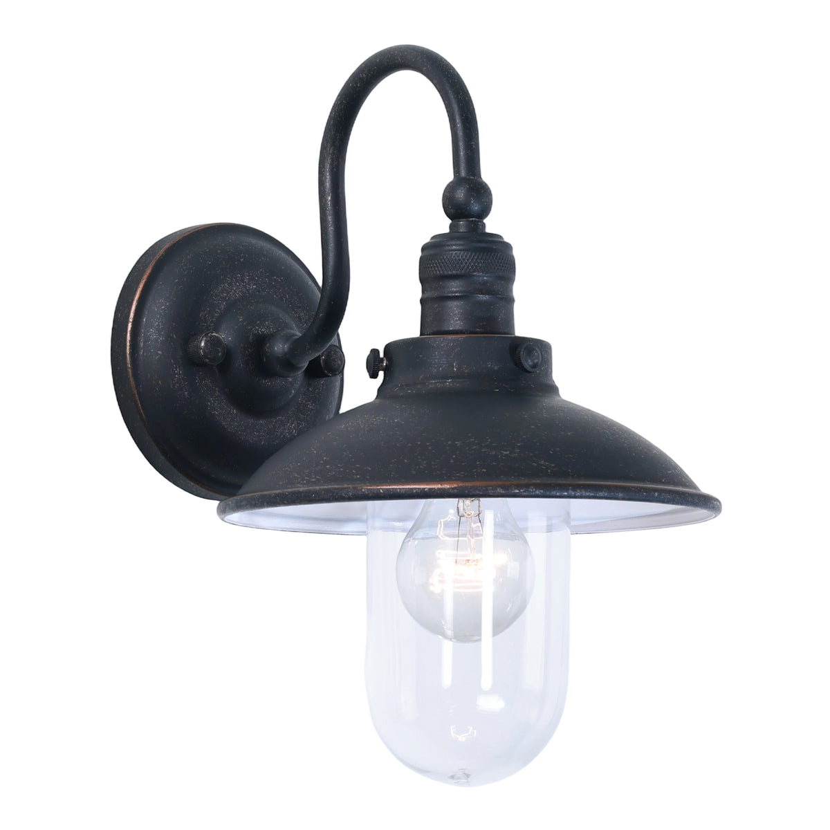 Port Outdoor Wall Light, Antique Bronze