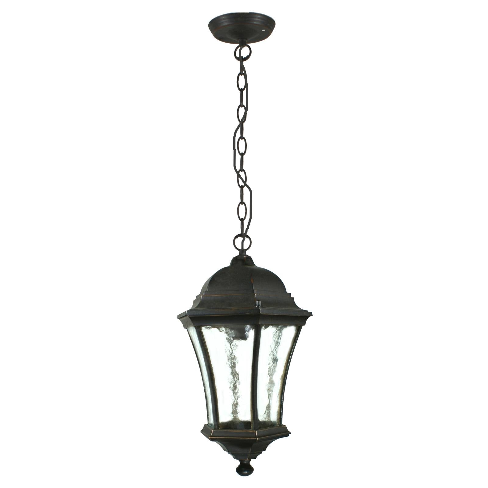 Strand Medium Indoor Chain Pendant Light, Antique Bronze