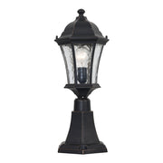Strand Small Outdoor Pillar Mount, Antique Bronze