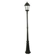 Strand Medium Standard Outdoor Garden Post Light, Antique Bronze
