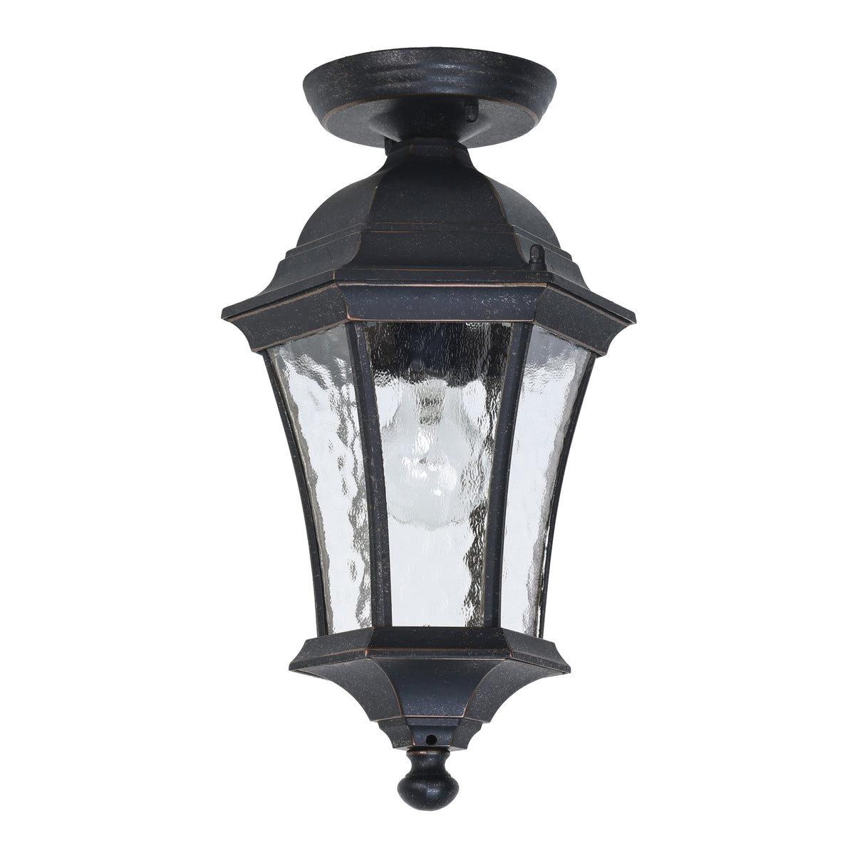 Strand Small Outdoor Under Eave, Antique Bronze