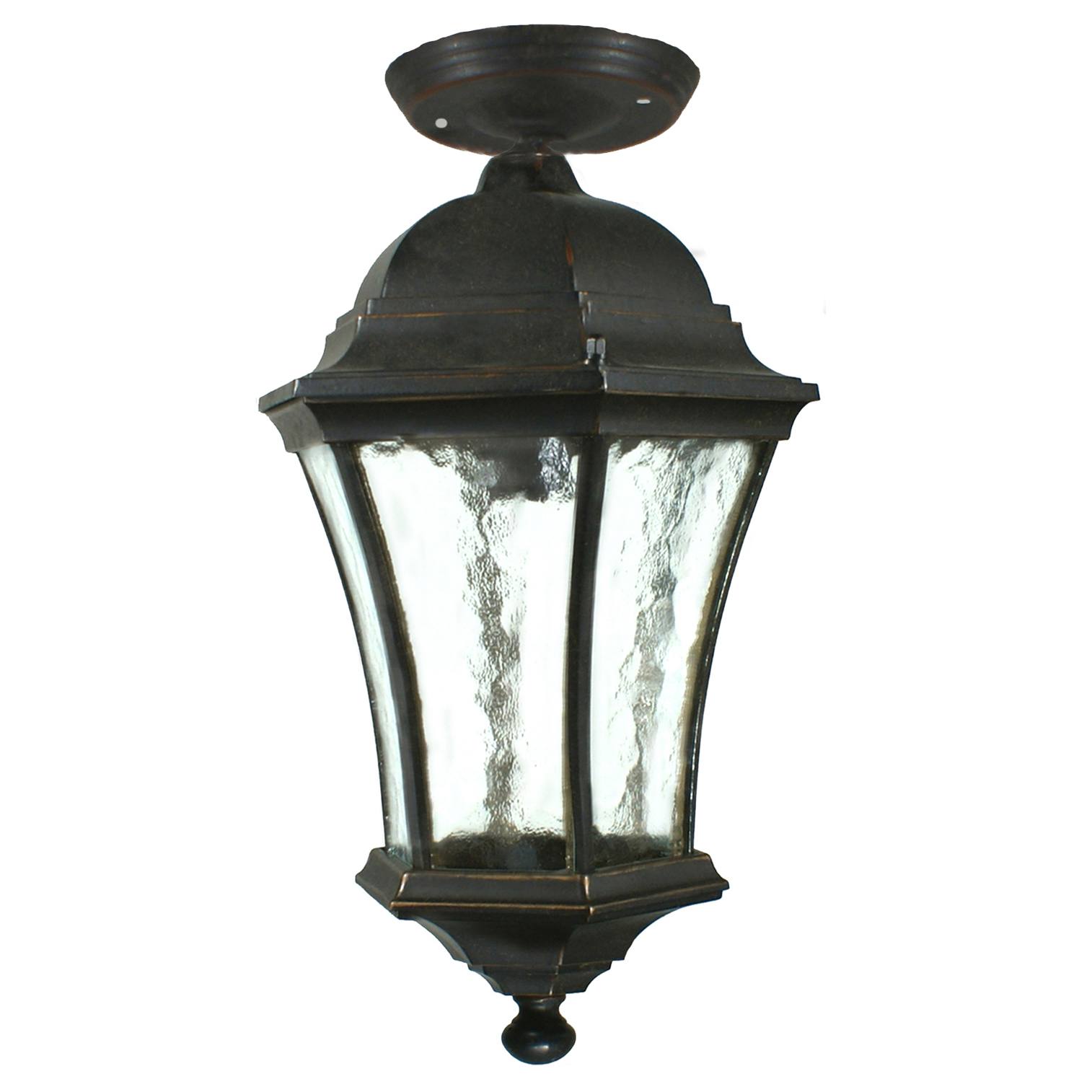 Strand Small Outdoor Under Eave, Antique Bronze