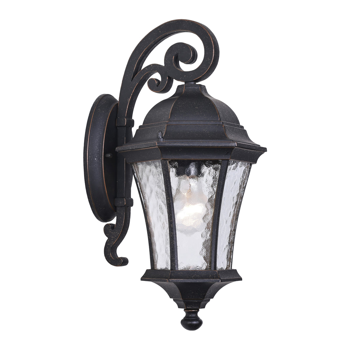 Strand Small Outdoor Wall Light, Antique Bronze