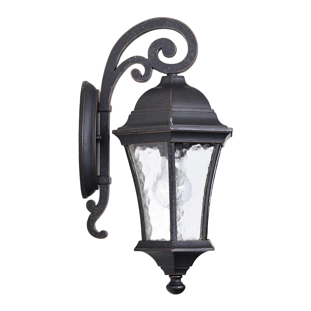 Strand Small Outdoor Wall Light, Antique Bronze