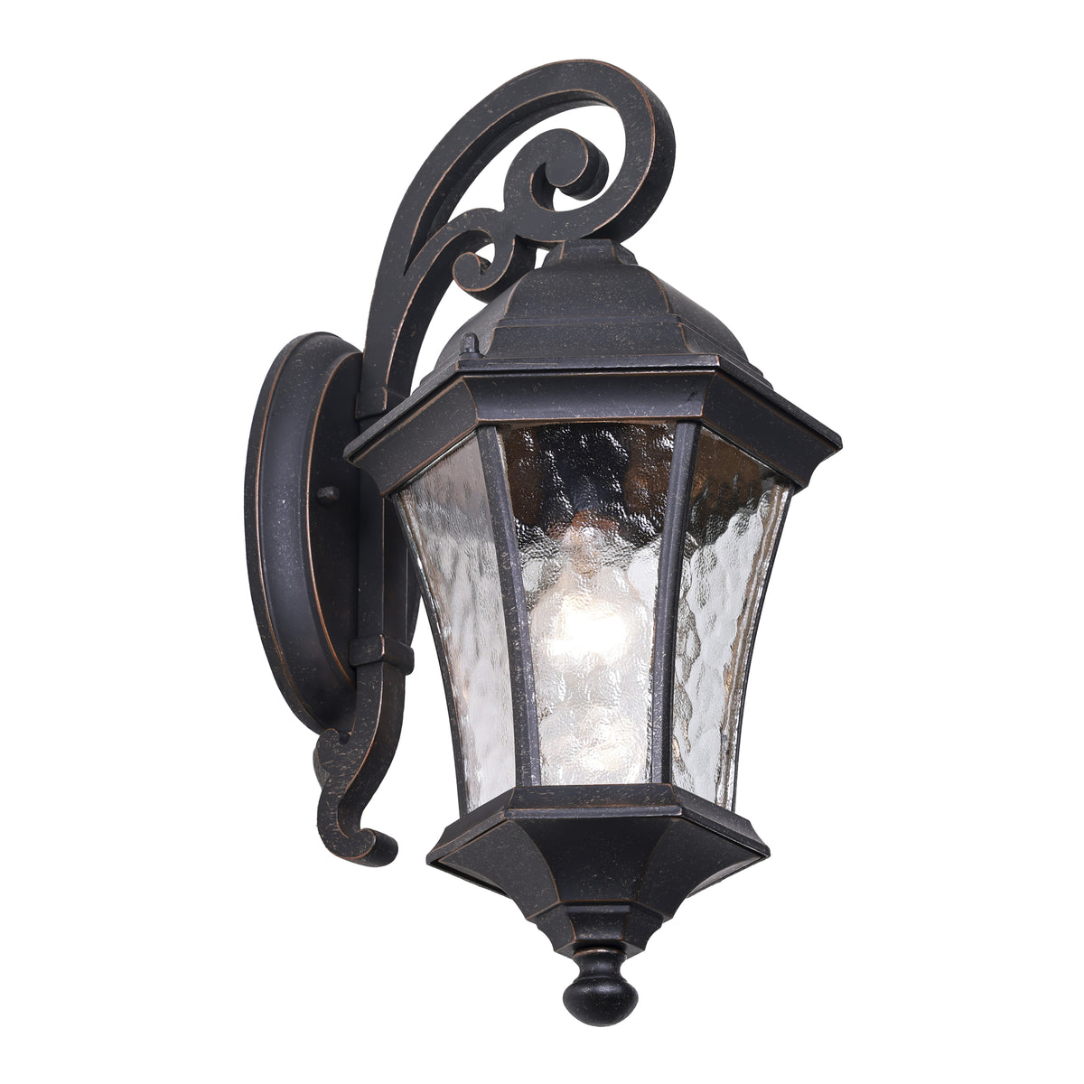 Strand Small Outdoor Wall Light, Antique Bronze