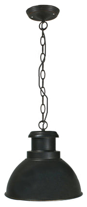 Terminal Indoor Chain Pendant Light, Antique Bronze