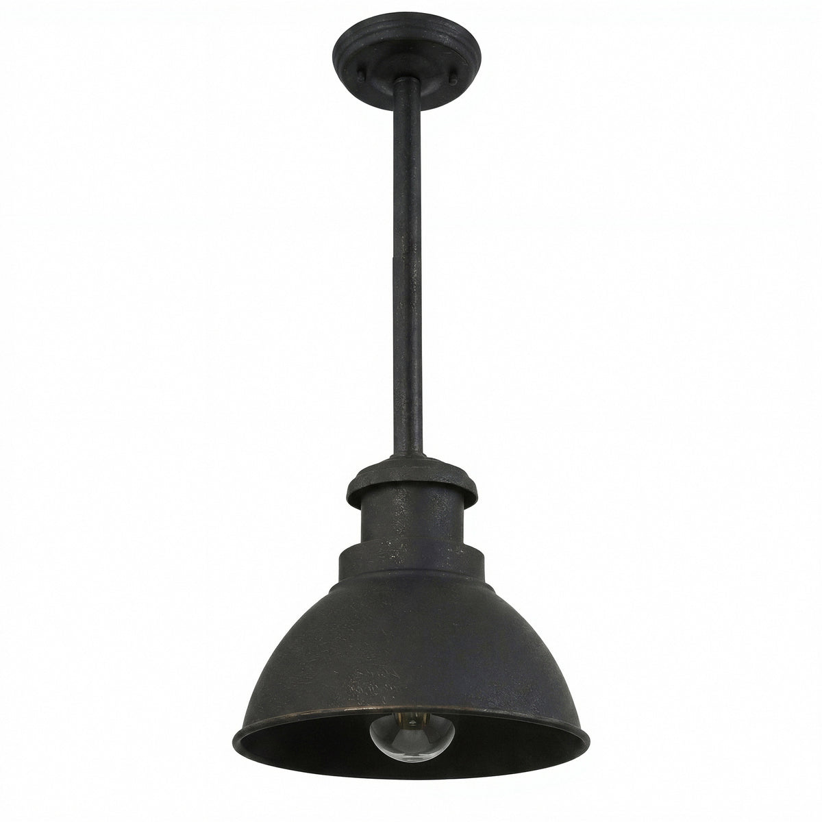 Terminal Outdoor Rod Pendant, Antique Bronze