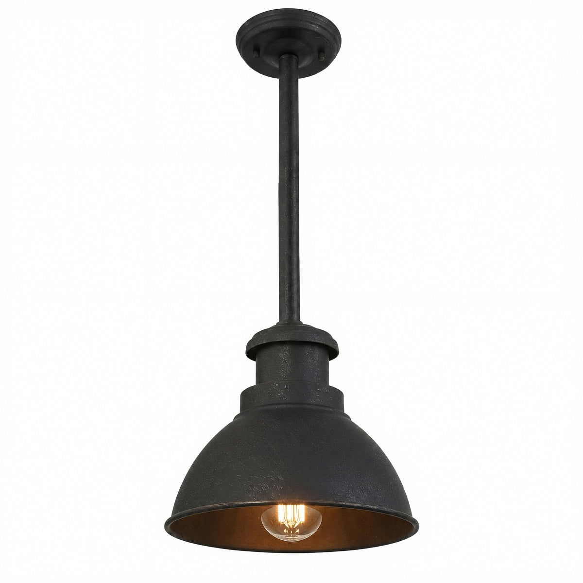 Terminal Outdoor Rod Pendant, Antique Bronze